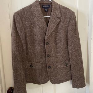 Brooks Brothers tweed blazer 14